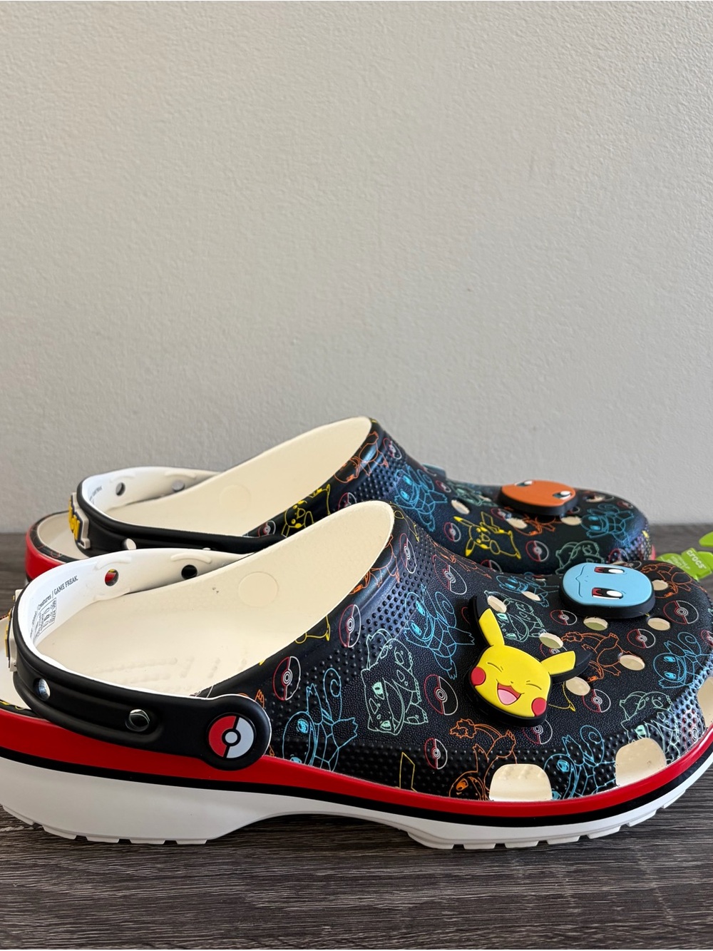 Crocs Classic Clog Pokémon Starters Black Multi - Men’s 10 - Women’s 12